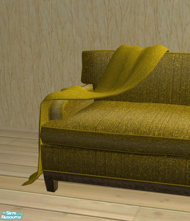 Sims 2 — PB Living2 more Recolors - Blanket Gold by ShinoKCR — Please redownload the updated Mesh