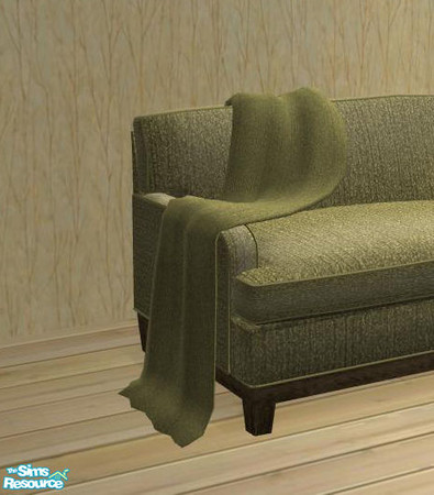 Sims 2 — PB Living2 more Recolors - Blanklet Sage by ShinoKCR — Please redownload the updated Mesh