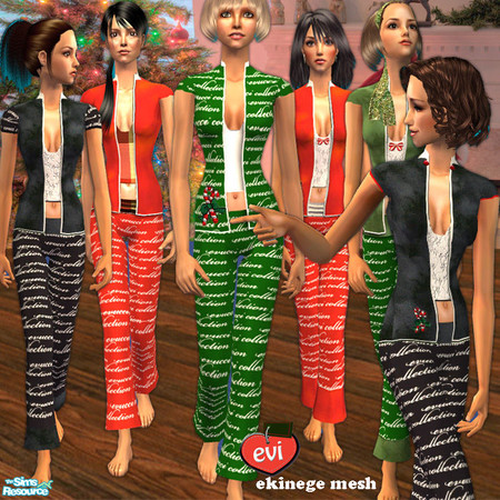 Sims 2 — evi recoloring ekinege by evi — Relaxing at home.