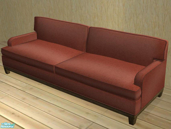 Sims 2 — PB Living2 more Recolors - Sofa red by ShinoKCR — Mesh updated on Dez. 20 2008