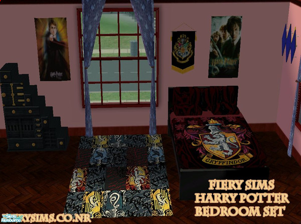 Sims 2 — Harry Potter Child Bedroom Set  by vikachue — Enjoy! This entire set is also available at http://fierysims.co.nr