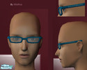 Sims 2 — DolceGabbana glasses (blue recolor) by Marinarolle — DolceGabbana glasss in blue, no mesh needed. Enjoy:)
