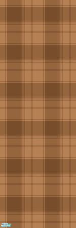 Sims 2 — Studio K Plaid - Copper by StudioKhagerks — 