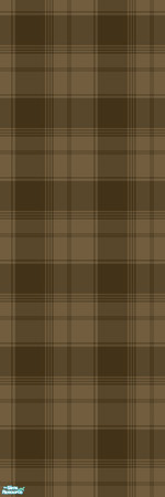 Sims 2 — Studio K Plaid - Root Beer by StudioKhagerks — 