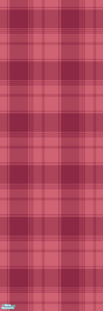 Sims 2 — Studio K Plaid - Pomegranate by StudioKhagerks — 