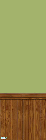 Sims 2 — Studio K Wainscoting 03 - Asparagus by StudioKhagerks — 