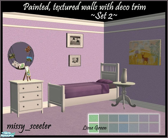 Sims 2 — Spun Sugar Set2 - Lime by missy_sceeter — 