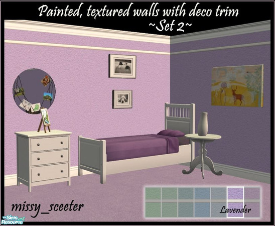 Sims 2 — Spun Sugar Set2 - Lavender by missy_sceeter — 