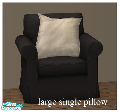 Sims 2 — Floppy Accent Cushions - single, large by Simaddict99 — large pillow