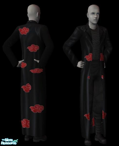 Sim Resource Robe The Sims Resource | Akastuki Robe