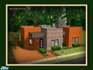 Sims 2 — 88 Cedar Avenue - Maxis only, Furnished by windowbird — A small modern home with 2 bedrooms and 1 bathroom.