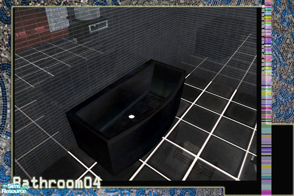Sims 2 — Huabanzhu Bathroom 04 -bathtub by huabanzhu — 