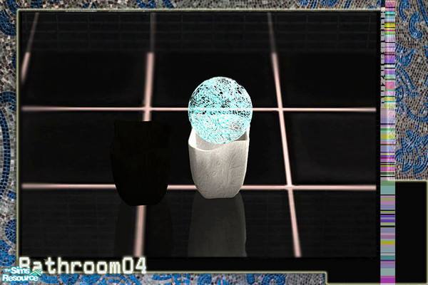 Sims 2 — Huabanzhu Bathroom 04 - Flowersdeco by huabanzhu — 