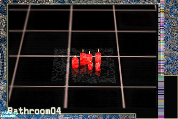 Sims 2 — Huabanzhu Bathroom 04 - candel by huabanzhu — 