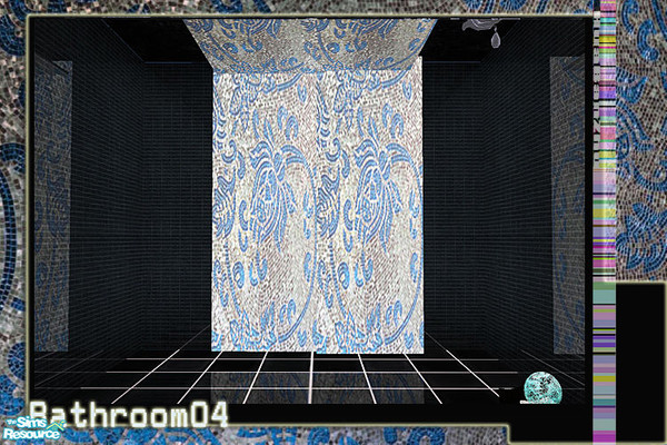 Sims 2 — Huabanzhu Bathroom 04 - wallsconce by huabanzhu — 