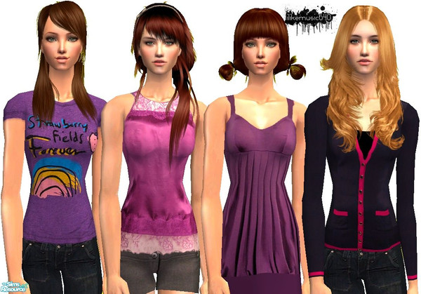 Sims 2 — Orchid by ILikeMusic640 — AFBodyPantSlouchHi <-----mesh!