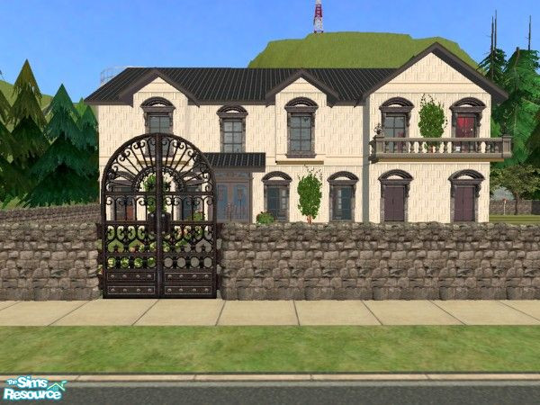 Sims 2 — House 55 by ecm2324 — This is where my sim witch lives...