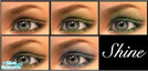 Sims 2 — Shine. by MichelleySim95 — Shine is a set of 5 wonderful eye shadows. Each one has gentle, soft color with matte