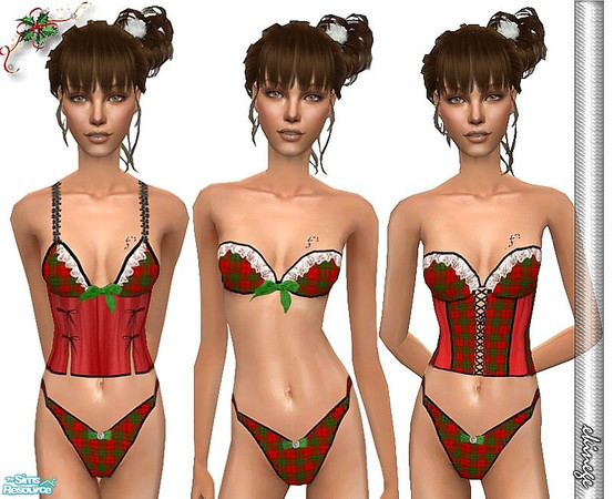 Sims 2 — EKN Set - 25 by ekinege — Undies for teen girls.