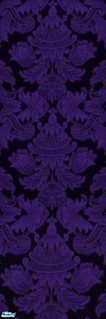 Sims 2 — Dark Damask Set - Dark Damask VI by alunia6191 — For gothic houses, wizards\' homes, castles and not only...