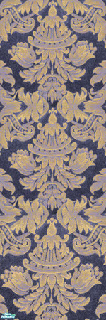 Sims 2 — Light Damask Set - Light Damask I by alunia6191 — Make your house bright by using this beautiful wallpaper
