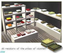 Sims 2 — Doriens\'s shop for mira - Shirt recolors by mirake — 20 different colour options!