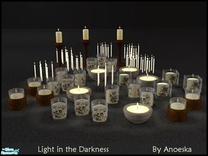 Sims 2 — Light in the Darkness by AnoeskaB — Can you ever have enough candles? Ofcourse not! So here are a few more to