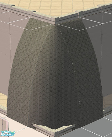 Sims 2 — The Modern Roofing Set - Gray Roof Color by simmyfan2852 — Part of the Modern Roofing Set