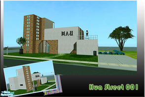 Sims 2 — Huastreet 001 by huabanzhu — small house for your sims,Furnished version just TSR and Maxis,and make sure you