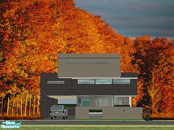 Sims 2 — House set - Modern Autumn House by kissme87 — Modern Autumn House fully furnished . Enjoy.