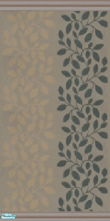 Sims 2 — Leafed Stripes - Forest by lisandbag — Gorgeous, Modern, Leafy