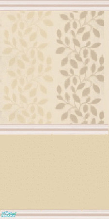 Sims 2 — Leafed Half Stripes - Caramel by lisandbag — Gorgeous, Modern, Leafy