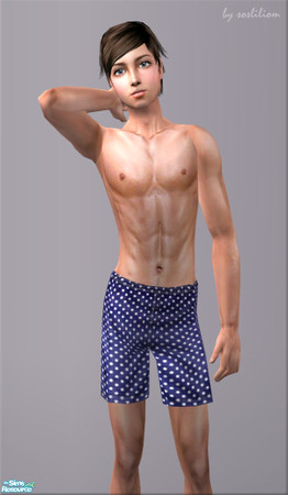 Sims 2 — Boxer Shorts - For Teens - (06) by sosliliom — You may use it like underwears and sleepwears. ~ No EP and no