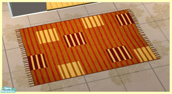 Sims 2 — Naturals Bathroom Yellow - Bath mat by Elize-37sims — You need to download the bathmat mesh from the Diane
