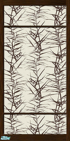 Sims 2 — Oriental Inspired - Set1 - 08 by Donnha — Oriental inspired walls, made to match Maxi BV Walls.