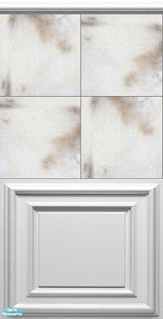 Sims 2 — White Marble Collection - White Marble Fancy Wall by robbyngirl — White Marble for your bath. Enjoy!