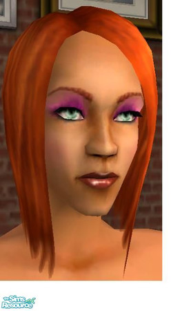 Sims 2 — Adult short bob _1 by hacc2258 — A deeper shade of red for your Sim ladies to enjoy. 