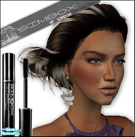 Sims 2 — SIMbox Super Soft Lashes - Forrest by ~Monica~ — Shade in Forrest. ;) Hair shown by Peggy; earrings by Lianna.