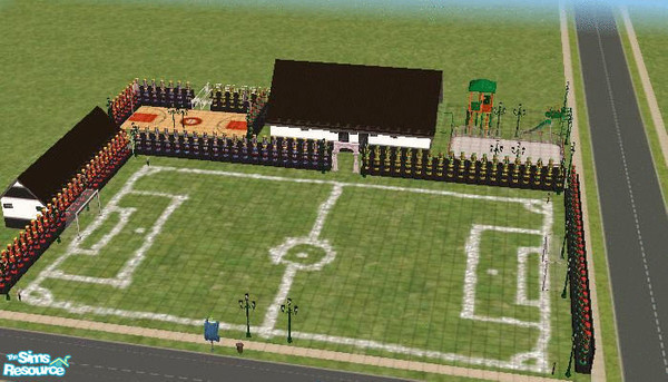 Sims 2 — Centro Ludico Villa Conejo - RabbitVille Fun Center by tres-mundos — 