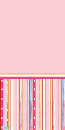 Sims 2 — Pink Stripes by juliana.brito — A beautiful wall painting with stripes in pink and others..=) I hope you guys