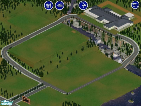 Sims 1 — The Richmond by zac.stanford1 — A house i saw in the back of the newspaper it had blueprints so i made it lol. 
