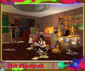 Sims 2 — Art Student by huabanzhu — Bedroom set,inspired by my own room with 19 new meshes and 1 recolour.All the meshes