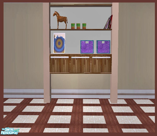 Sims 2 — The Fresh Bedroom Mirror Recolor by TearsRain — Recolor of Steffors Fresh bedroom Mirror textured with the TC