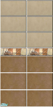 Sims 2 — Natural Tiles Set 1001 by Lianaa - wall 2 by Lianaa — Natural Tiles Set 1001 by Lianaa - wall 2