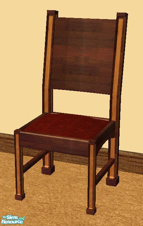 Sims 2 — D2DCatherine Executive Office Chair by D2Diamond — Office/Dining chair to compliment the Executive office desk.