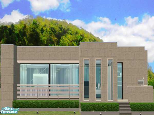 Sims 2 — Mini-Modern  by kissme87 — Mini modern house fully furnished and decorated well . 