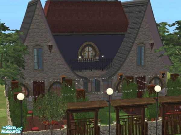 Sims 2 — Sir Robin\'s Cavern by canuckdiva — CUSTOM CONTENT-FREE! The second lot from my Maxis Magic lot series and the