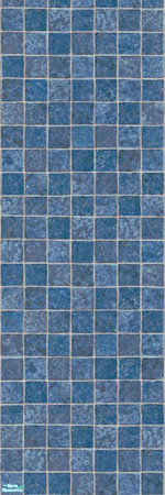 Sims 2 — Blue brick by alunia6191 — Ideal wall covering for your bathroom. It will make you feel that you are in the