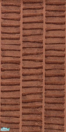 Sims 2 — Climbing Walls by Ses — A brown plaster/slate effect wallpaper