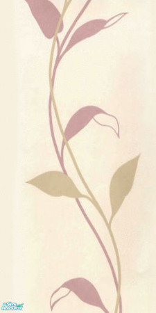 Sims 2 — Swirling Vine by Ses — A cream background with a swirling vine design